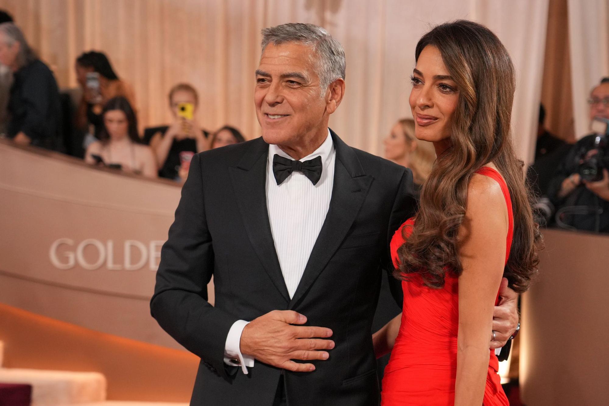 George und Amal Clooney