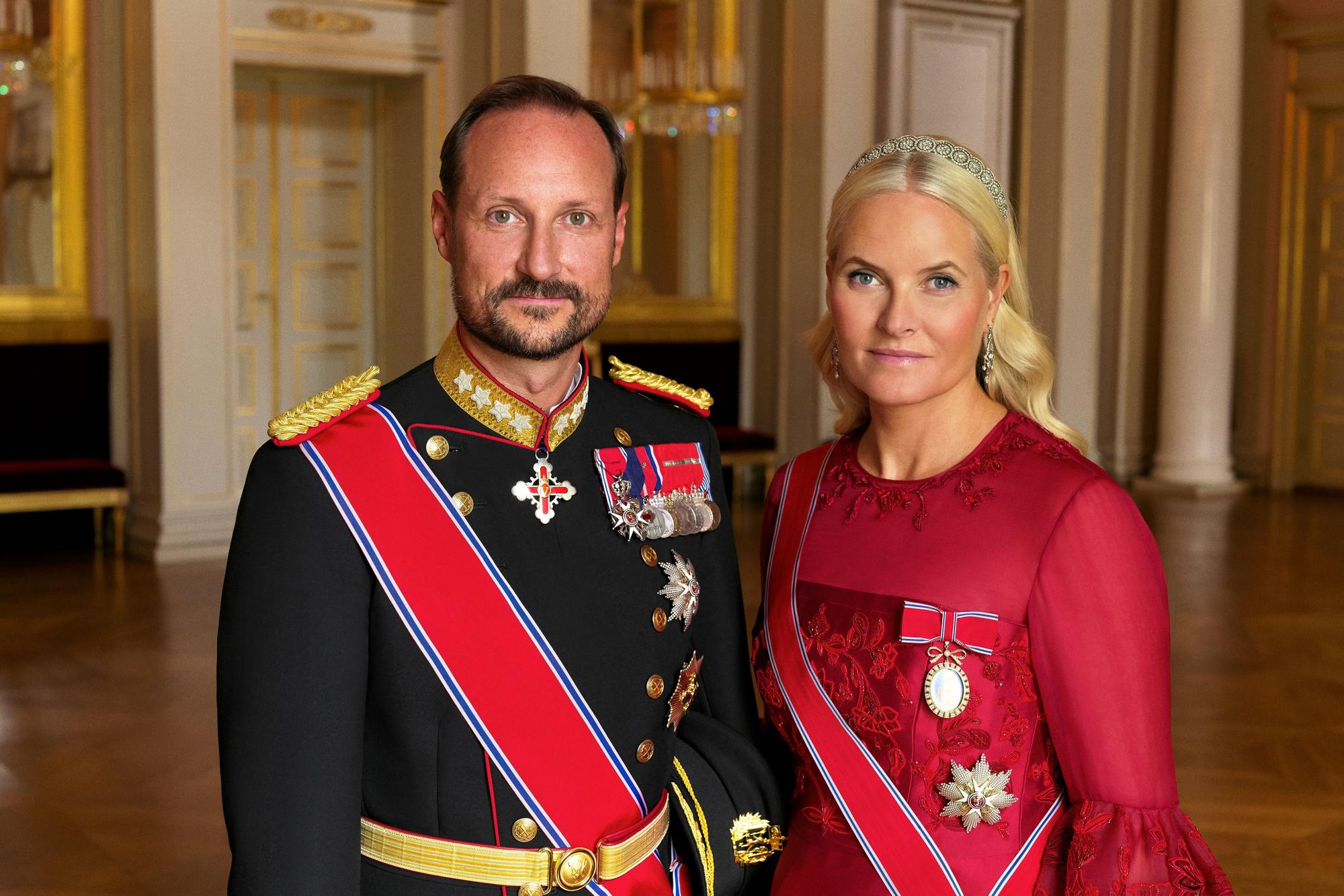 Kronprinzessin Mette-Marit und Kronprinz Haakon.