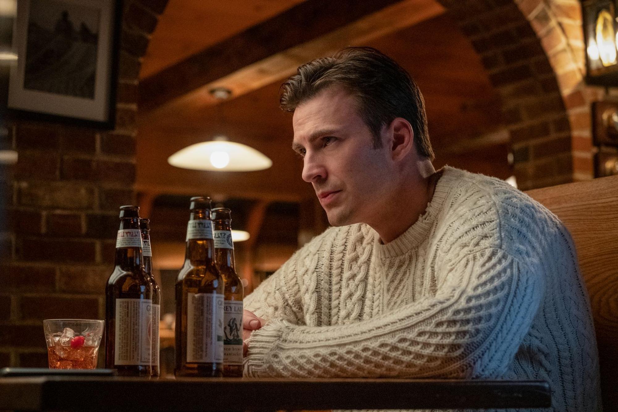Ransom (Chris Evans) galt als Lieblingsenkel von Harlan, hat aber beim Rest der Familie keinen leichten Stand. (Bild: ARD Degeto/2018 MRC II Distribution Company L.P. All rights reserved)