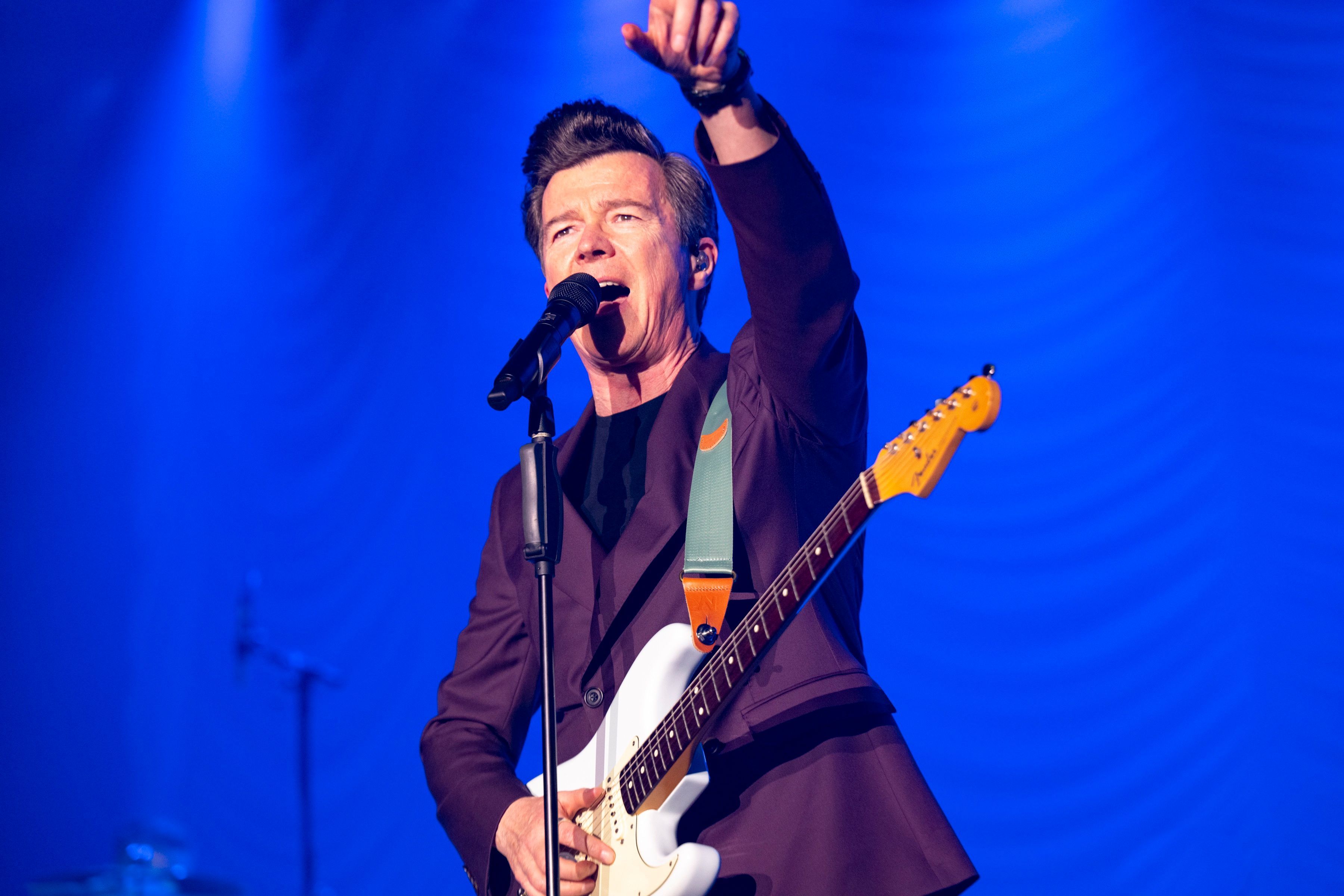 Rick Astley auf seinem letzten Köln-Konzert im März 2024 im Palladium.