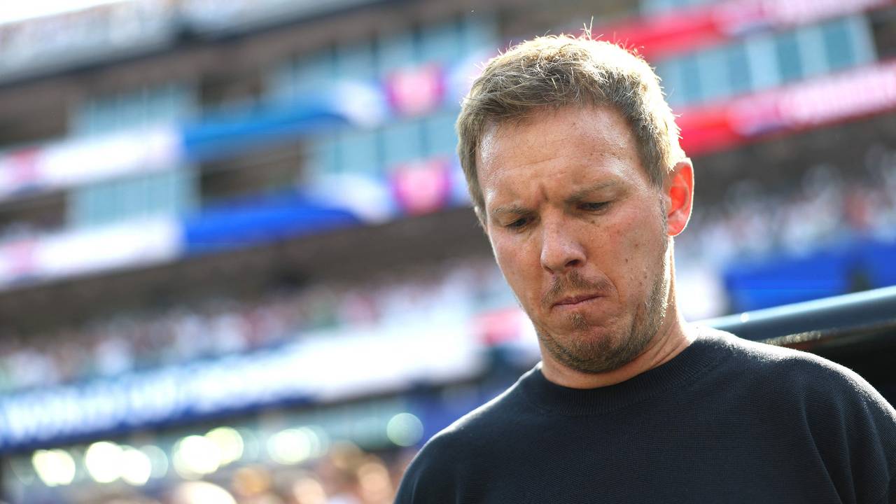 Julian Nagelsmann am Rande eines WM-Spiels