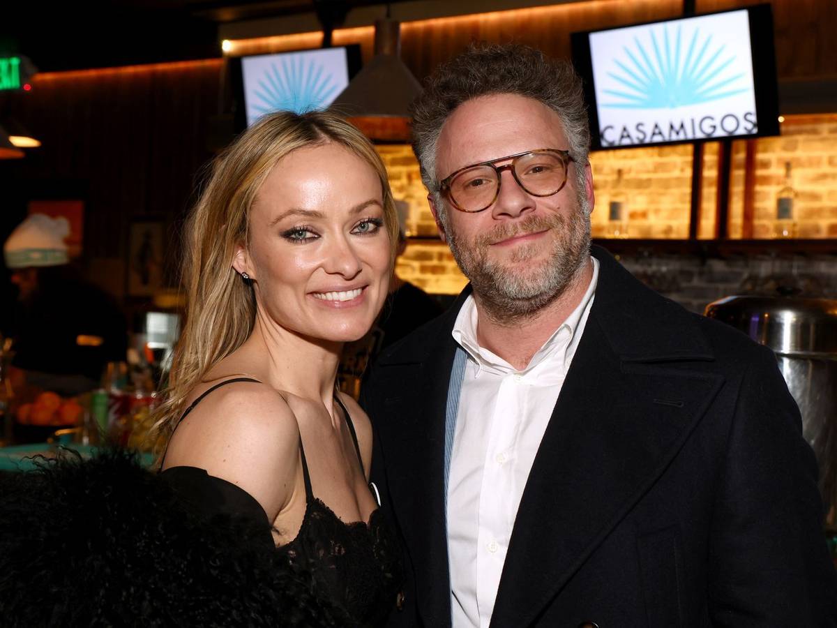 Olivia Wilde und Seth Rogen standen zusammen für „The Invite“ vor der Kamera. (Bild: 2026 Getty Images/Tommaso Boddi)