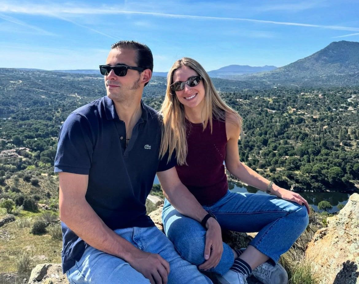 Prinz Mirko von Bulgarien und seine Partnerin Dr. Marta Embid.