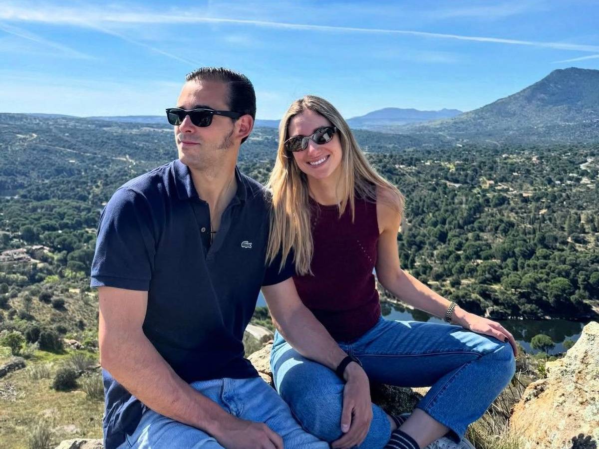 Prinz Mirko von Bulgarien und seine Partnerin Dr. Marta Embid.
