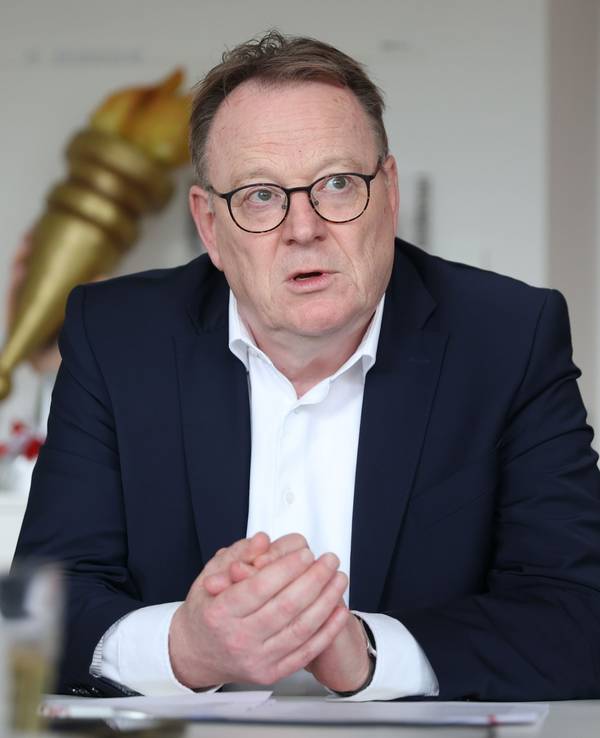 30.07.2026. Köln: Interview mit Oberbürgermeister Torsten Burmester im Historischen Rathaus. Foto: Martina Goyert