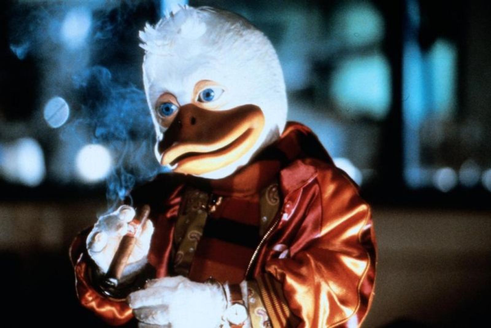 Trotz George Lucas als Produzent wurde „Howard - Ein tierischer Held“ zum Flop und räumte bei den Goldenen Himbeeren gleich mehrere Negativpreise ab. (Bild: Lucasfilm)