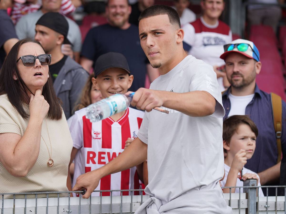 Sabrina und Sohn Said El Mala am 18. Juli 2026 im Südstadion.