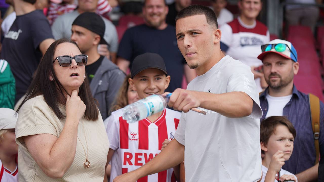 Sabrina und Sohn Said El Mala am 18. Juli 2026 im Südstadion.