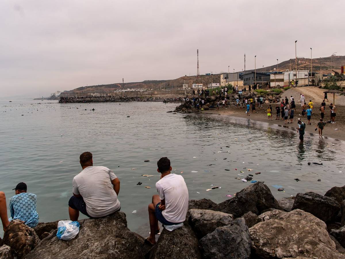 Migranten in Spanien - Ceuta