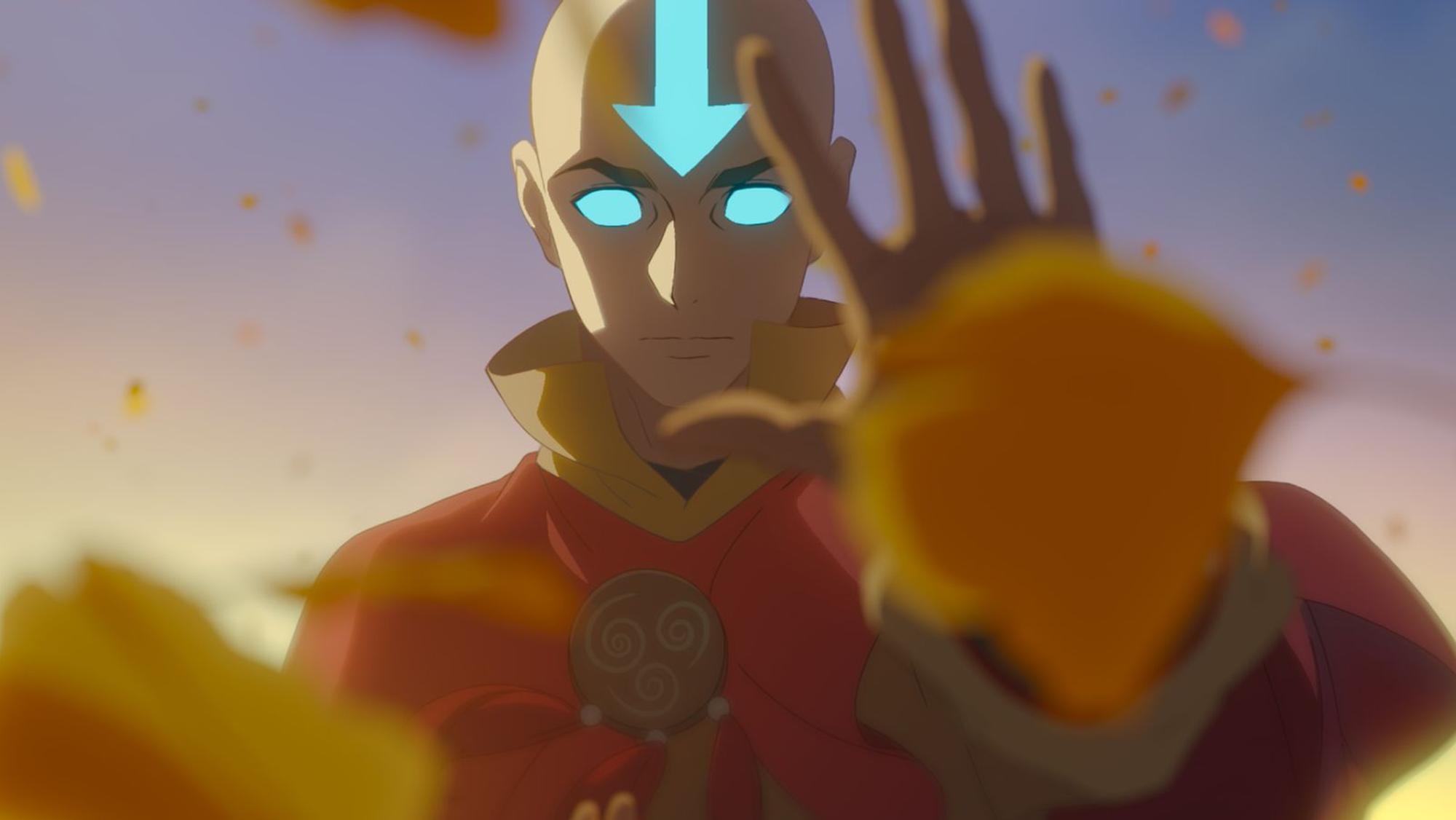 Eric Nam ist als Stimme des erwachsenen Aang in „Avatar Aang: The Last Airbender“ auf Paramount+ zu hören. (Bild: Paramount+)