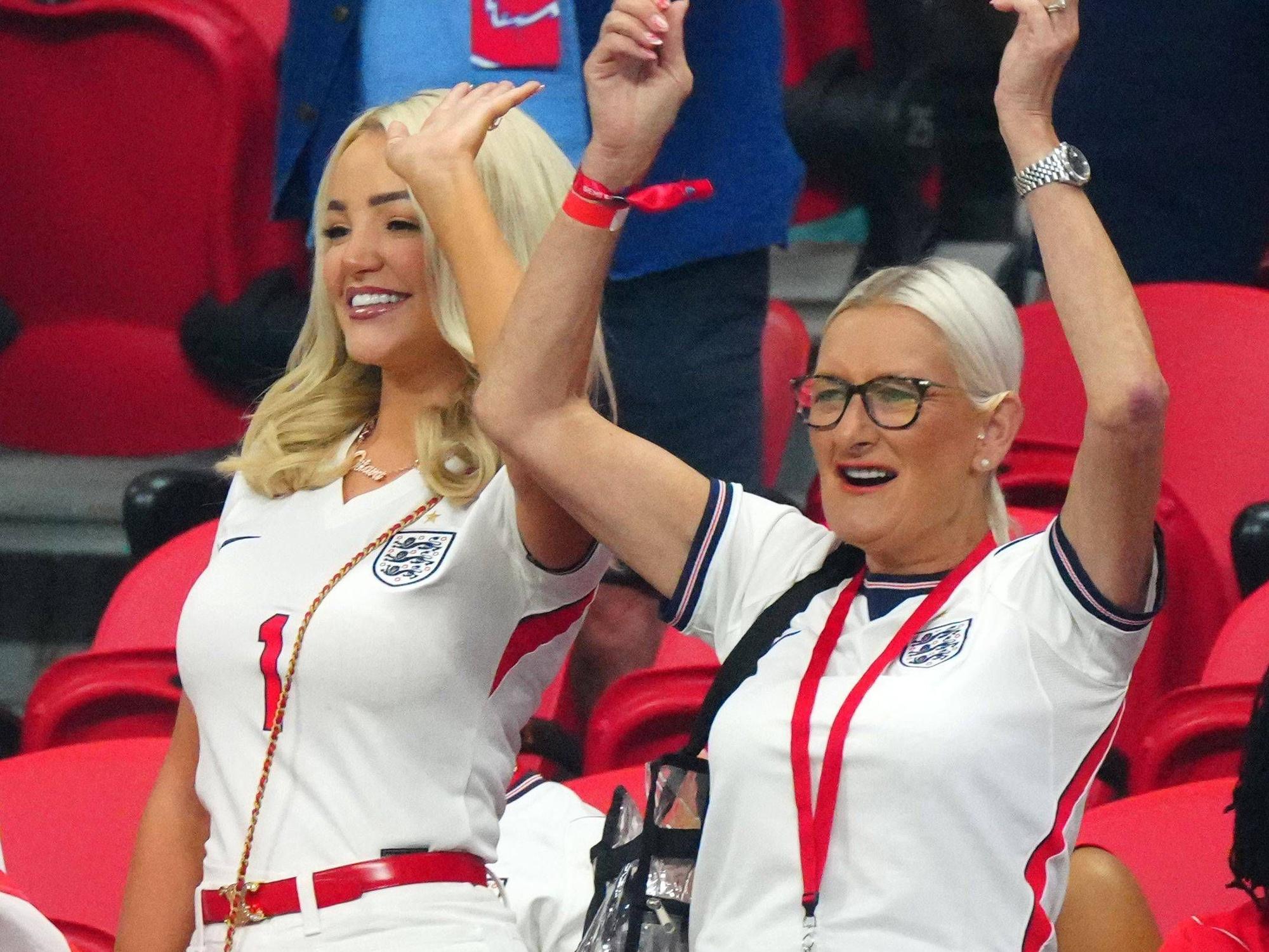 Megan Davison jubelt während der WM im Stadion.