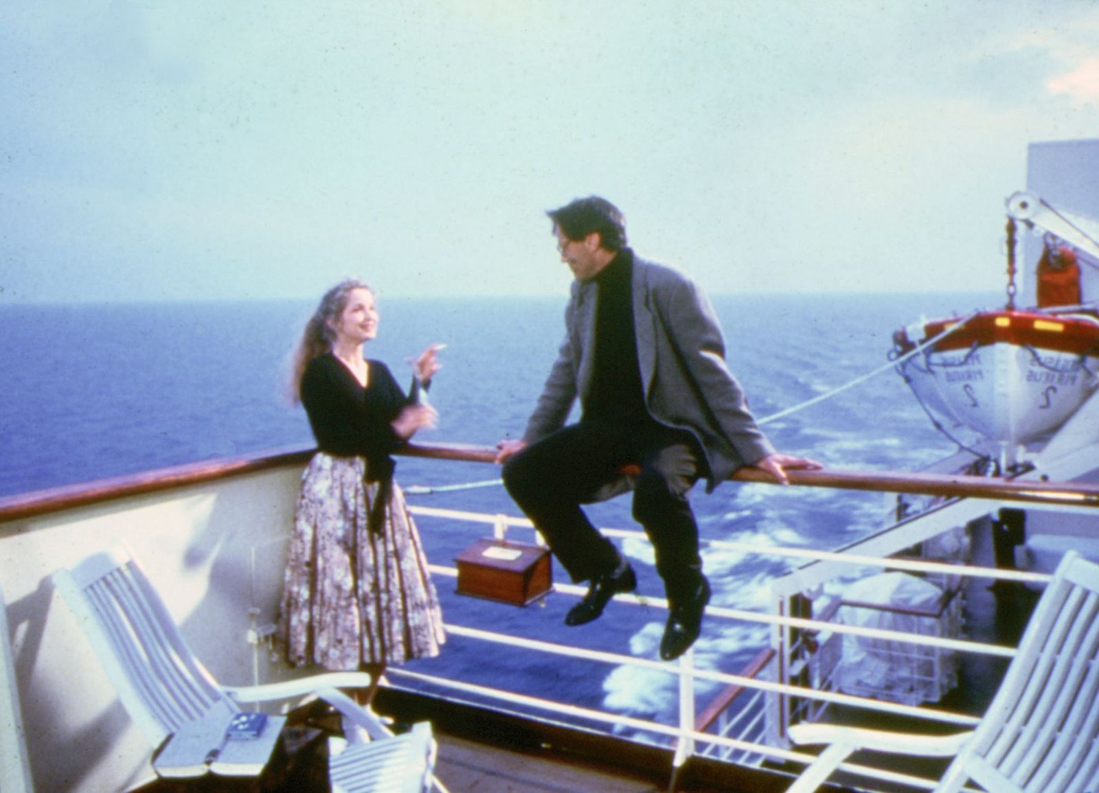 Faber (Sam Shepard) überschreitet bei Sabeth (Julie Delpy) eine Schwelle.  (Bild: ZDF/SRF/Studiocanal)