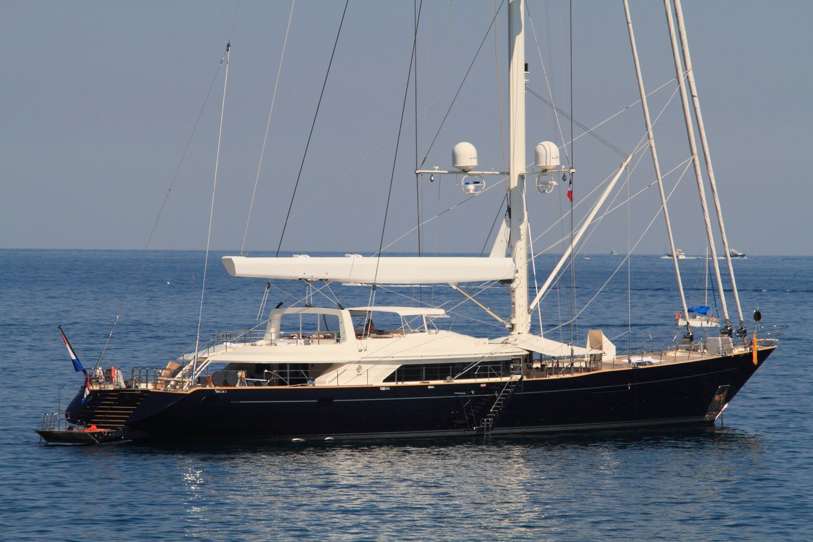 Die Superyacht Bayesian galt als unsinkbar. (Bild: ZDF/Seyfferth, Peter)