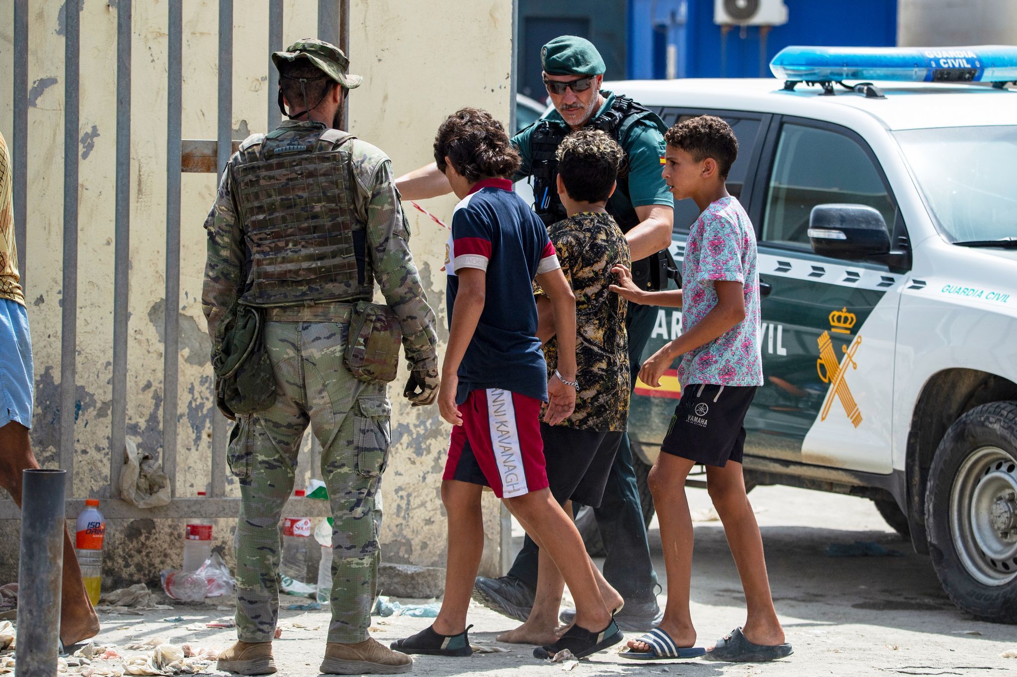Migranten in Spanien - Ceuta