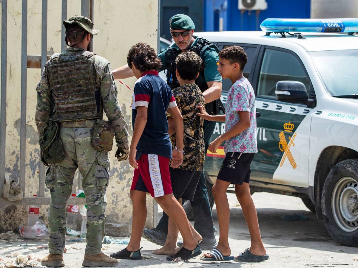Migranten in Spanien - Ceuta