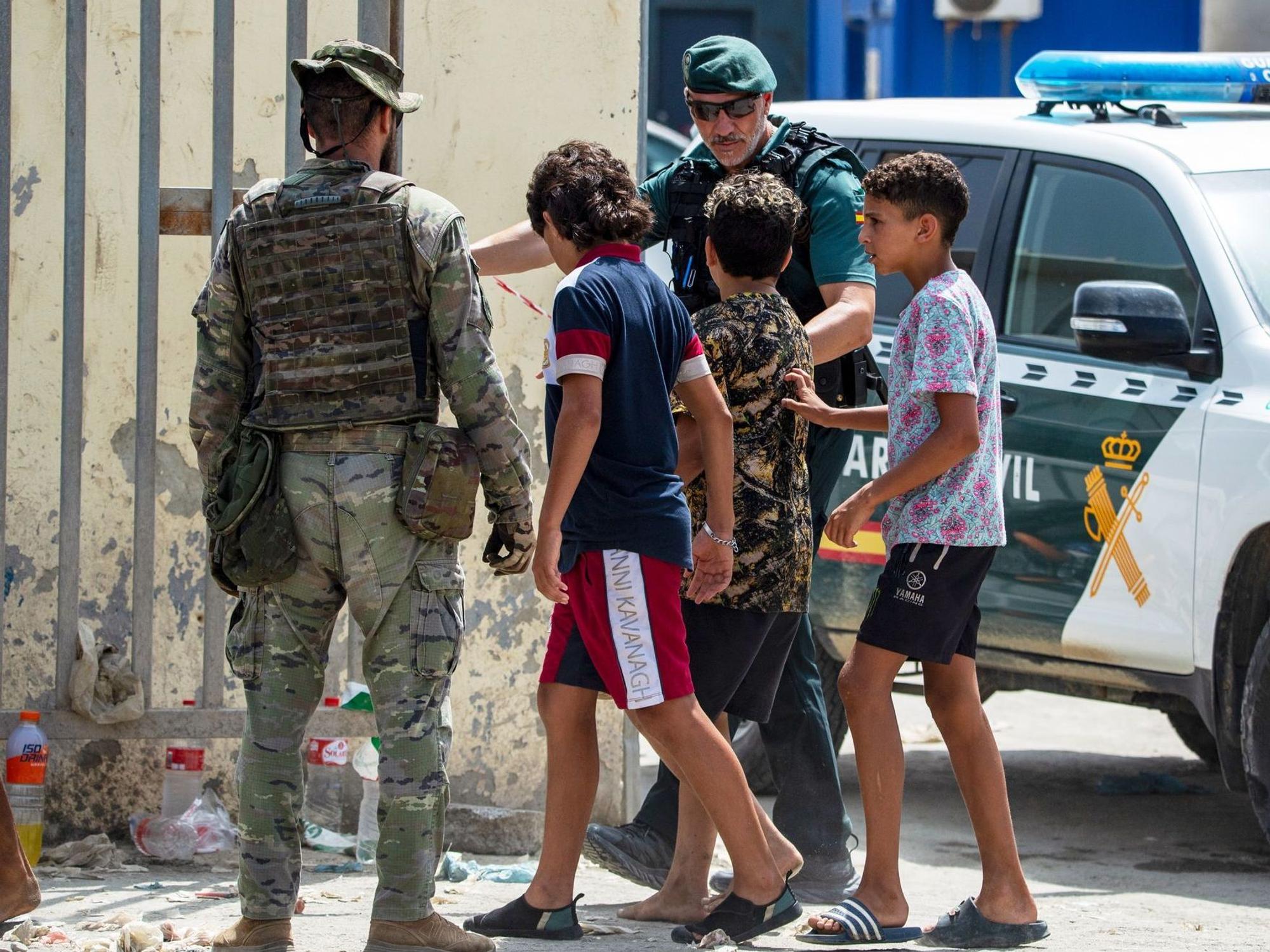 Migranten in Spanien - Ceuta