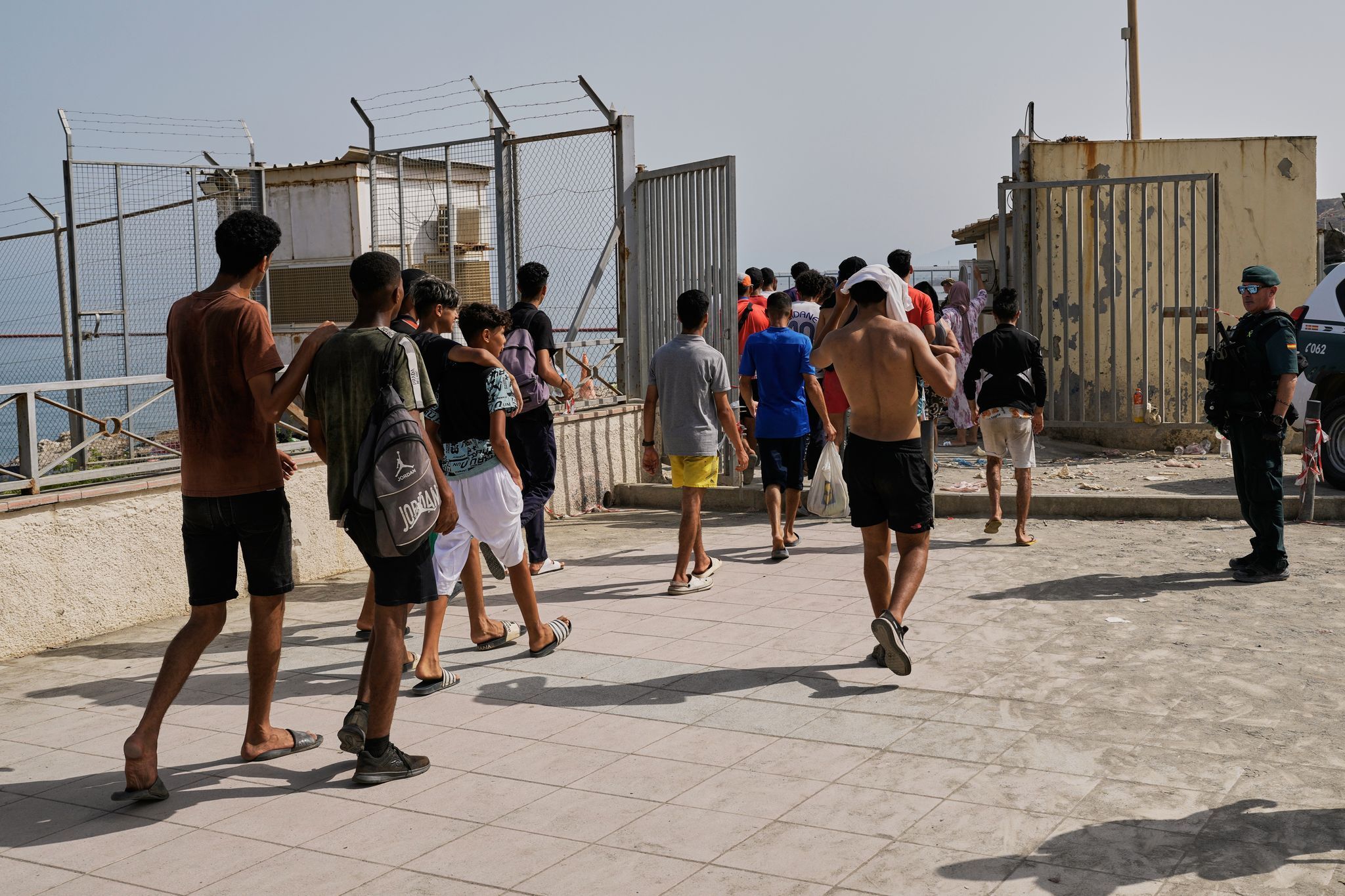 Migranten in Spanien - Ceuta