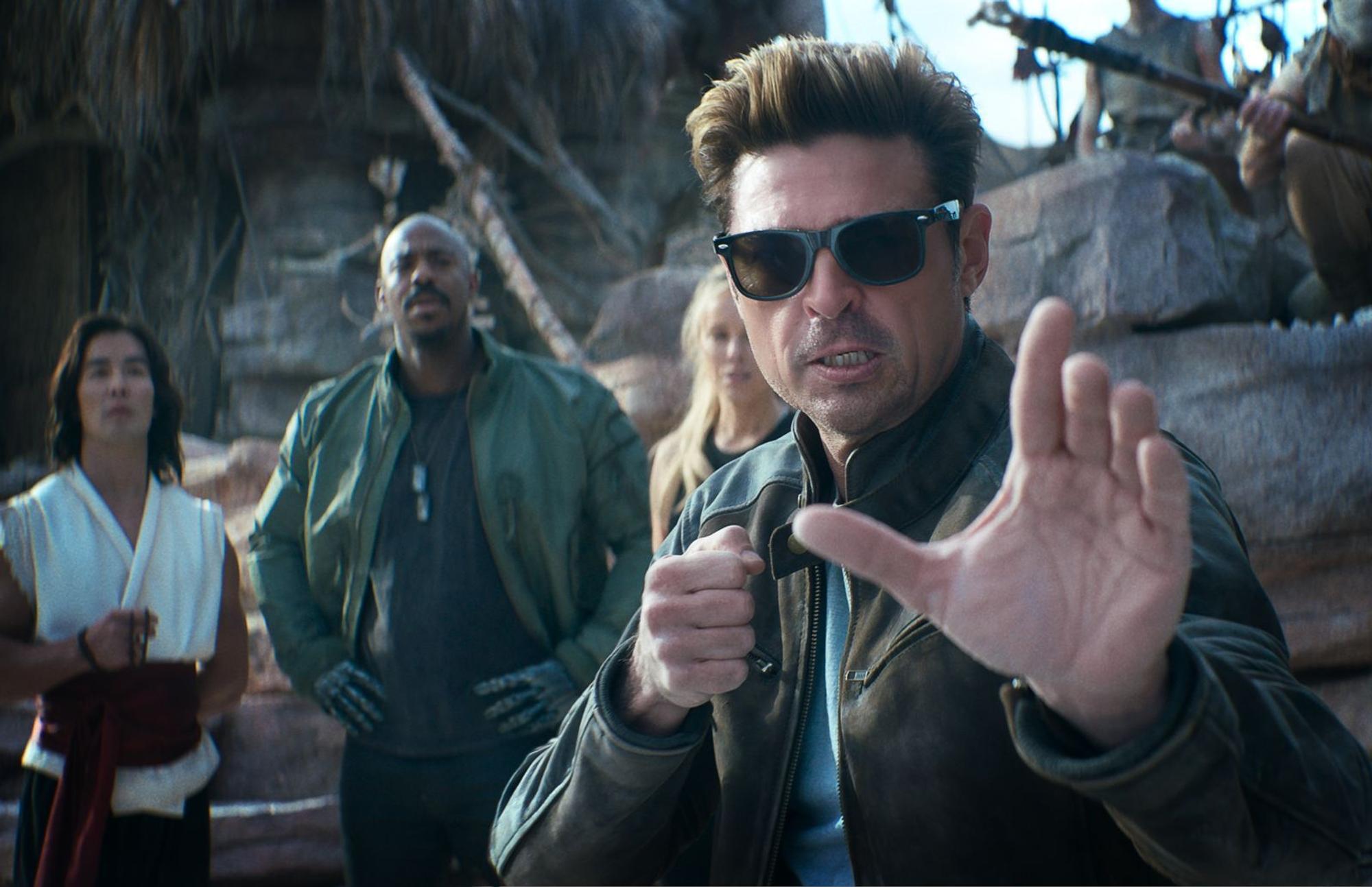 Karl Urban verkörpert Johnny Cage, eine Figur, die „Mortal Kombat“-Fans bereits aus dem allerersten Videospiel aus dem Jahr 1992 kennen. (Bild: Plaion Pictures/2025 Warner Bros. Entertainment Inc.)