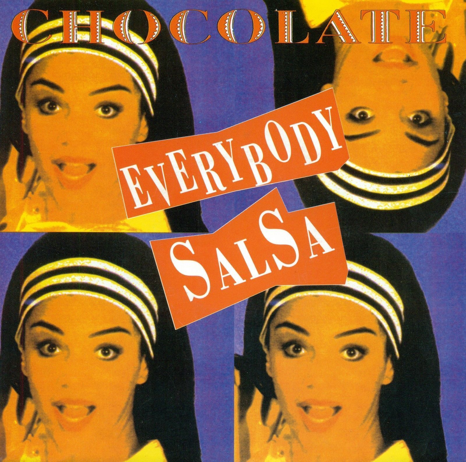 Mit der Formation Chocolate landete Verona Feldbusch einen kleinen Hit: „Ritmo de la Noche“ erreichte 1990 die Charts nicht nur in Deutschland, sondern auch in den Niederlanden, Großbritannien, Frankreich und Spanien.  (Bild: Eastwest)