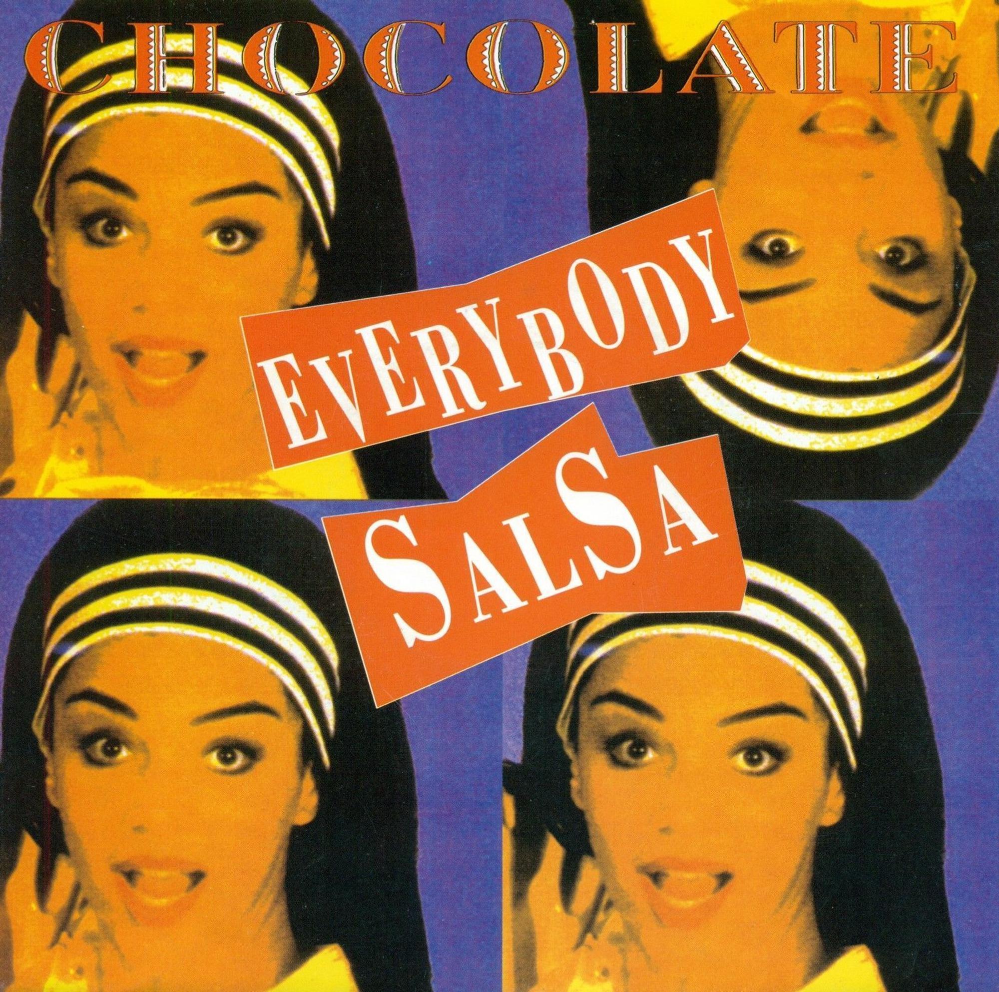 Mit der Formation Chocolate landete Verona Feldbusch einen kleinen Hit: „Ritmo de la Noche“ erreichte 1990 die Charts nicht nur in Deutschland, sondern auch in den Niederlanden, Großbritannien, Frankreich und Spanien. (Bild: Eastwest)