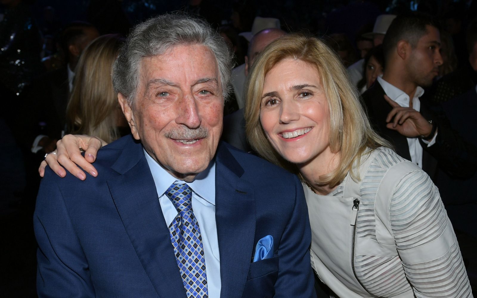 Von 2007 bis zu seinem Tod war Tony Bennett mit der ehemaligen Lehrerin Susan Crow verheiratet.   (Bild: Emma McIntyre/Getty Images for The Recording Academy)