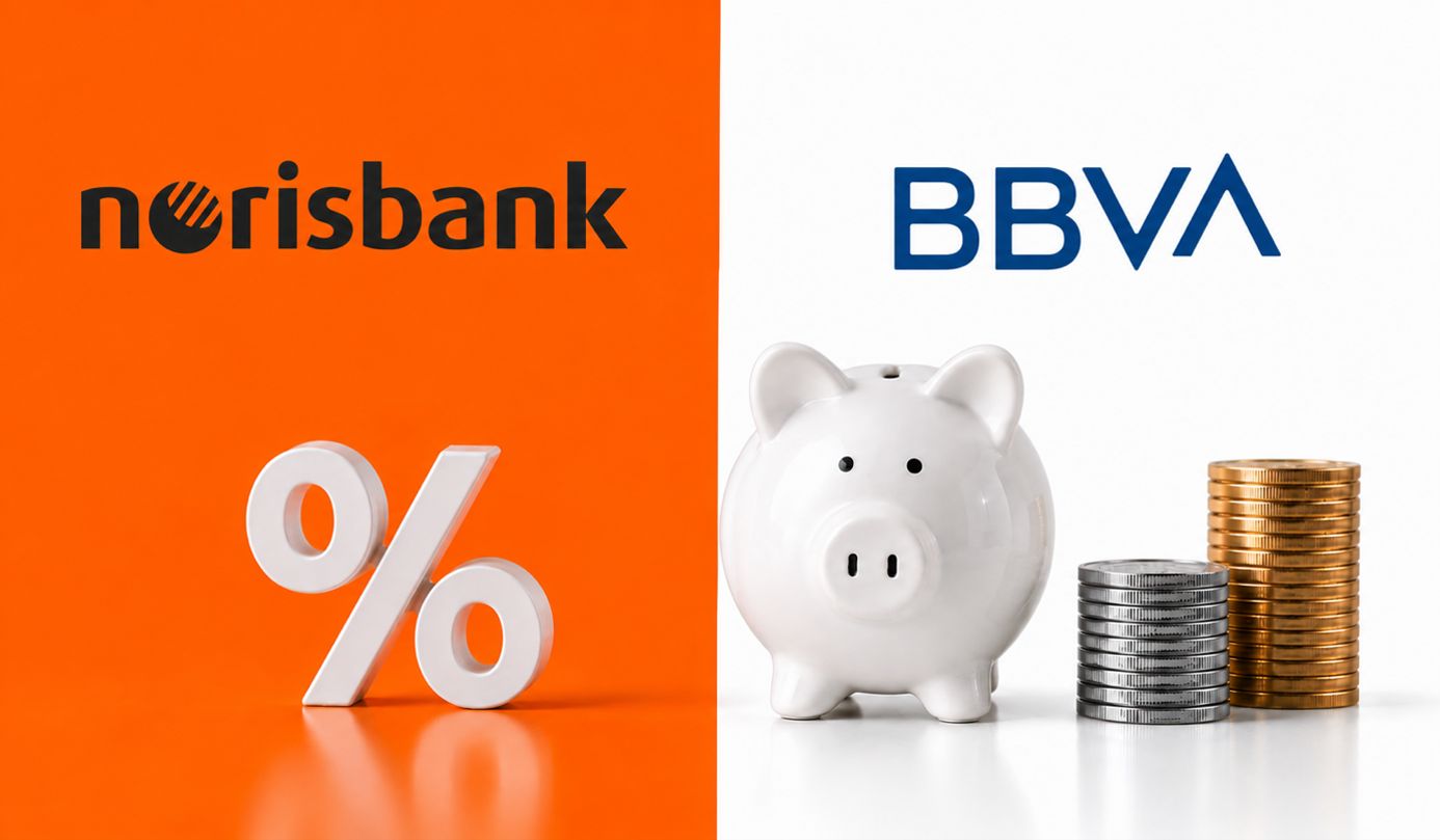Logo von Norisbank und BBVA