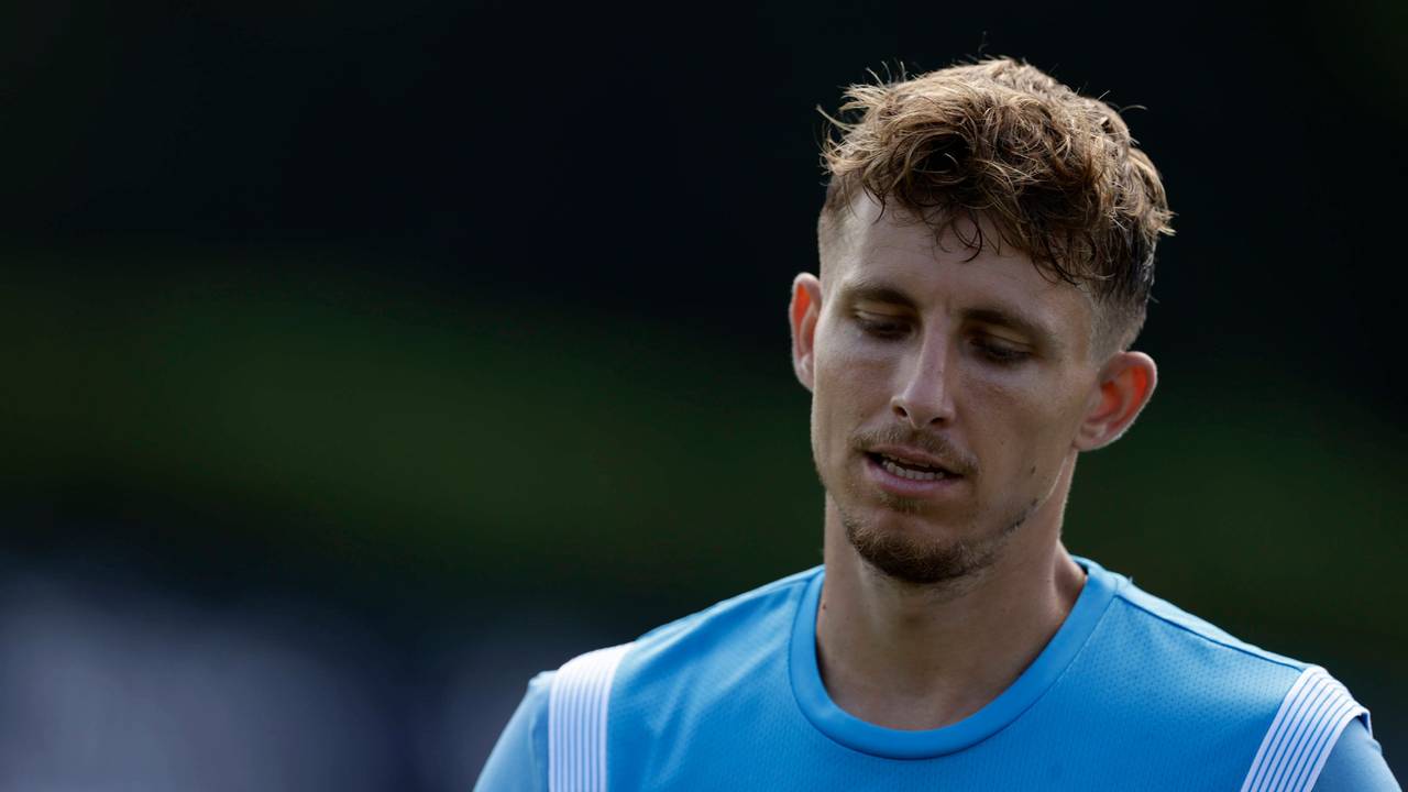 Jesper Lindström im Training.