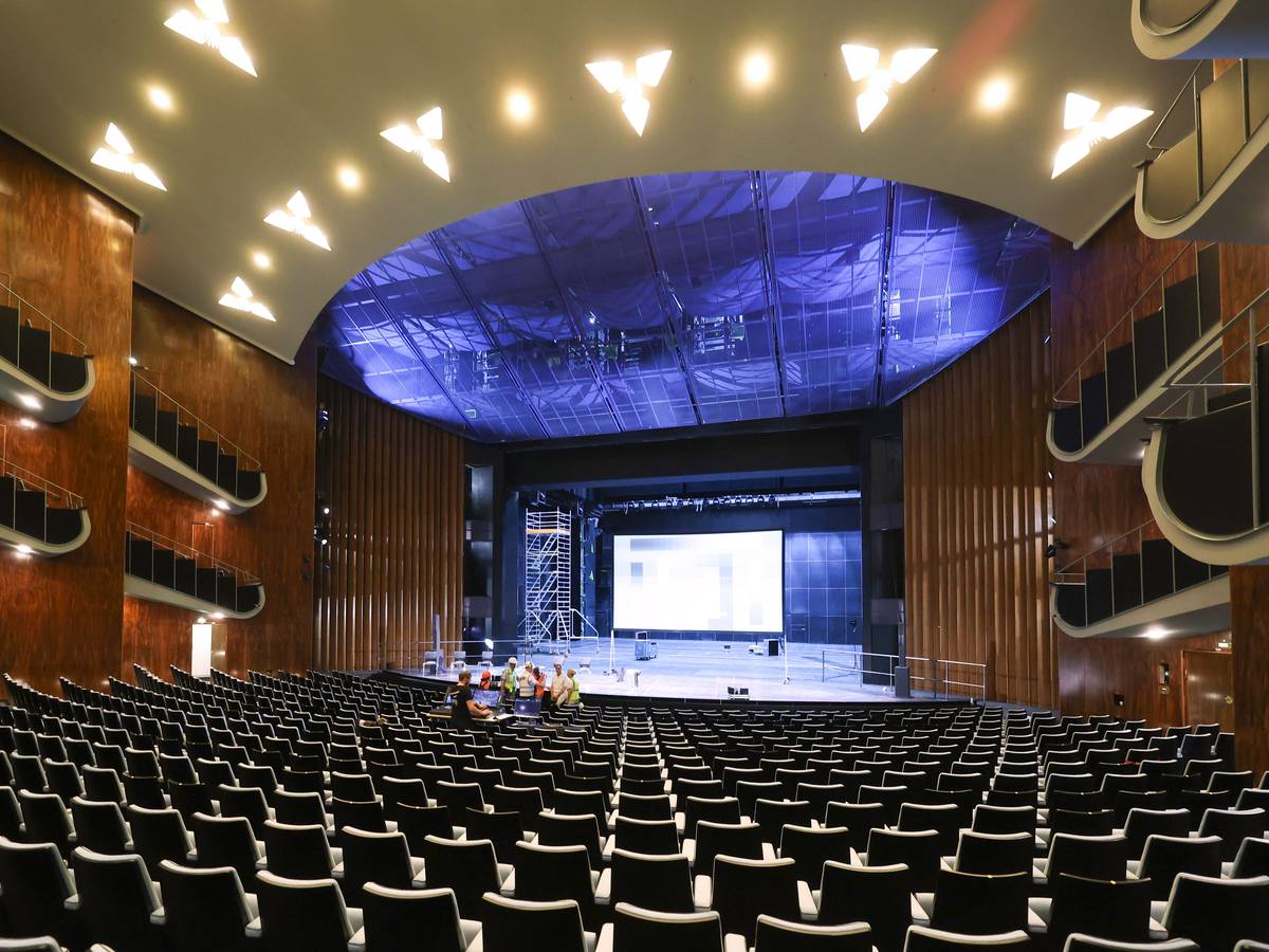 Blick in das sanierte Kölner Opernhaus.
