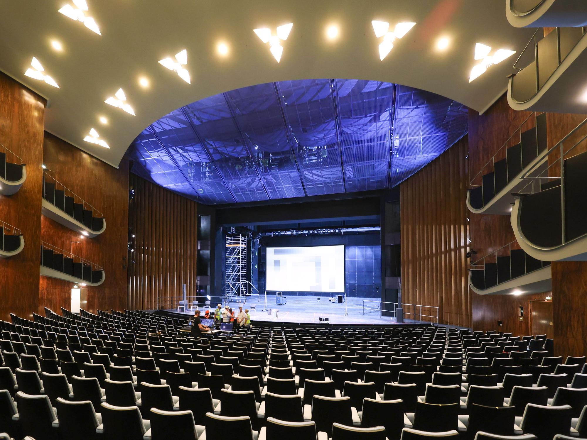 Blick in das sanierte Kölner Opernhaus.
