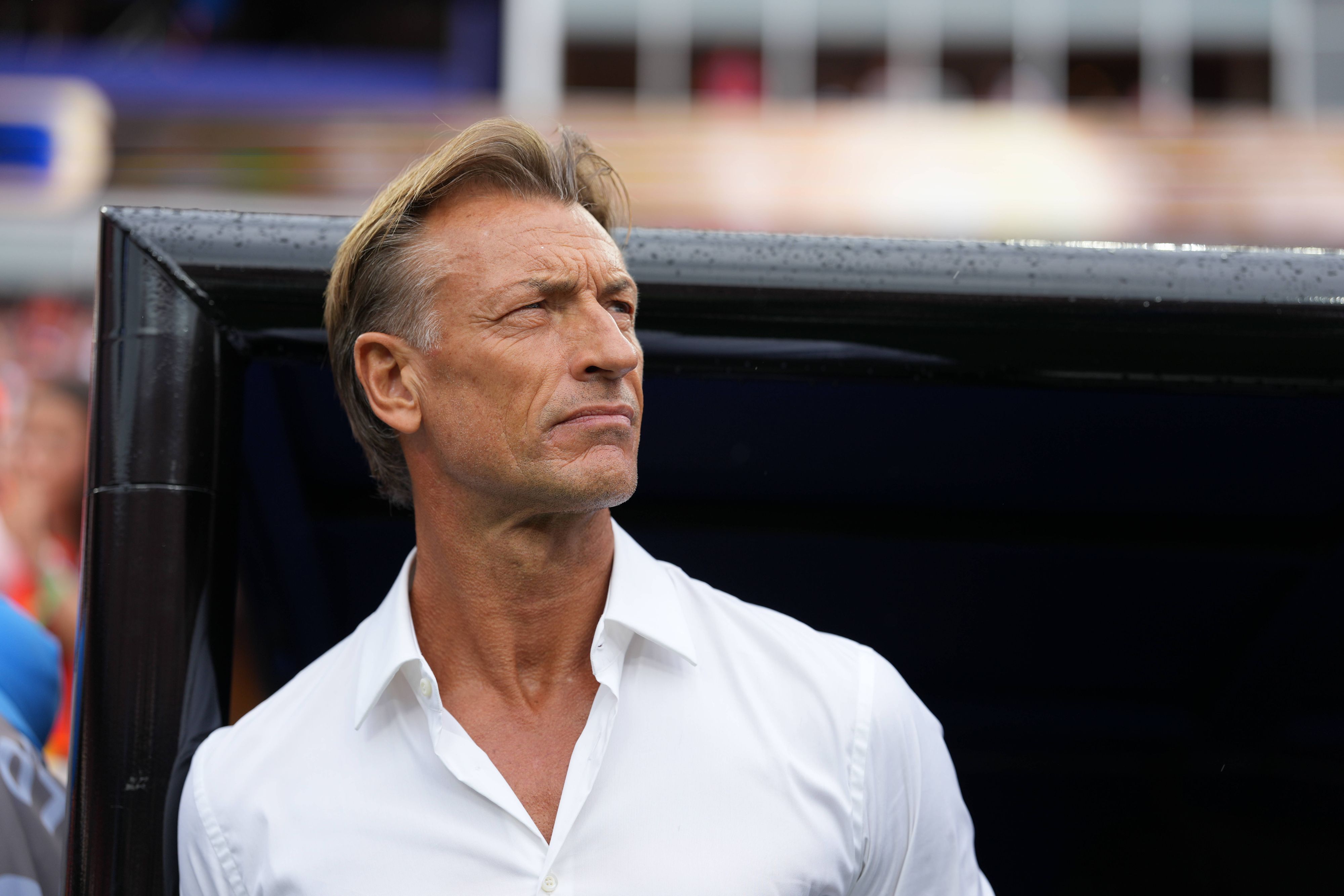 Hervé Renard bei der WM an der Seitenlinie.