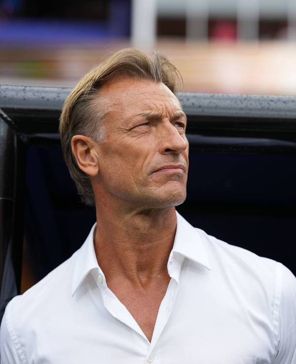 Hervé Renard bei der WM an der Seitenlinie.