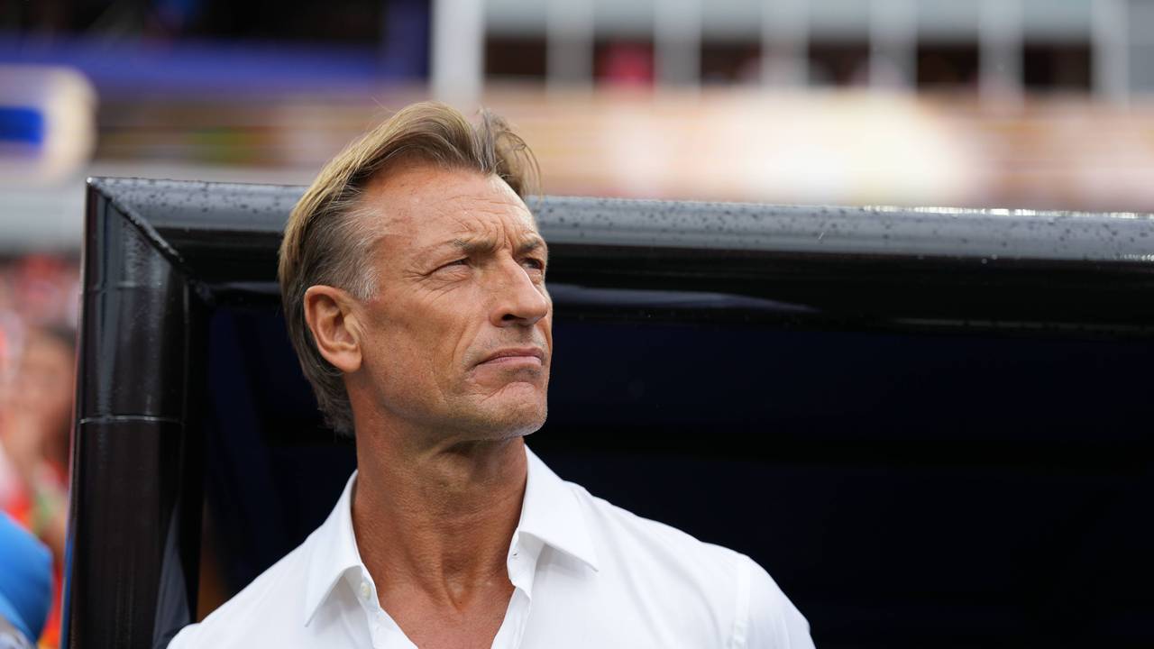 Hervé Renard bei der WM an der Seitenlinie.