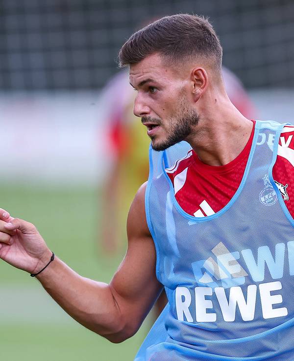 Tom Krauß im FC.-Training