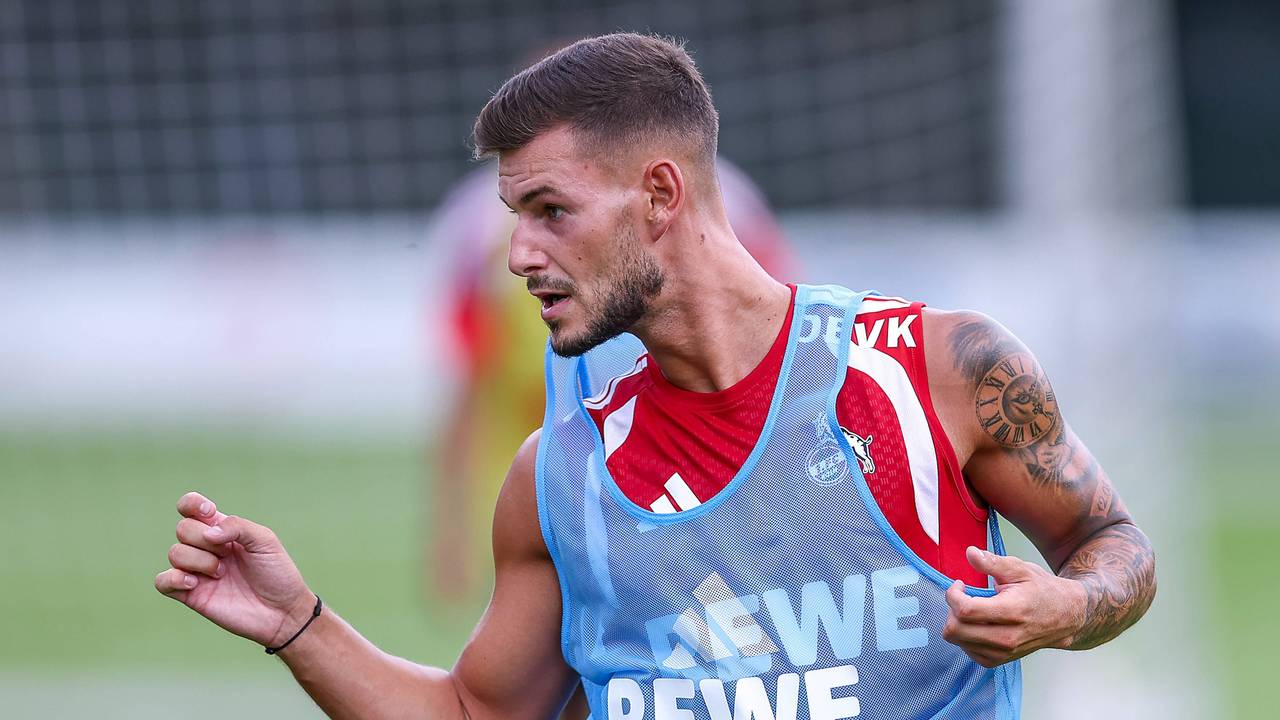 Tom Krauß im FC.-Training
