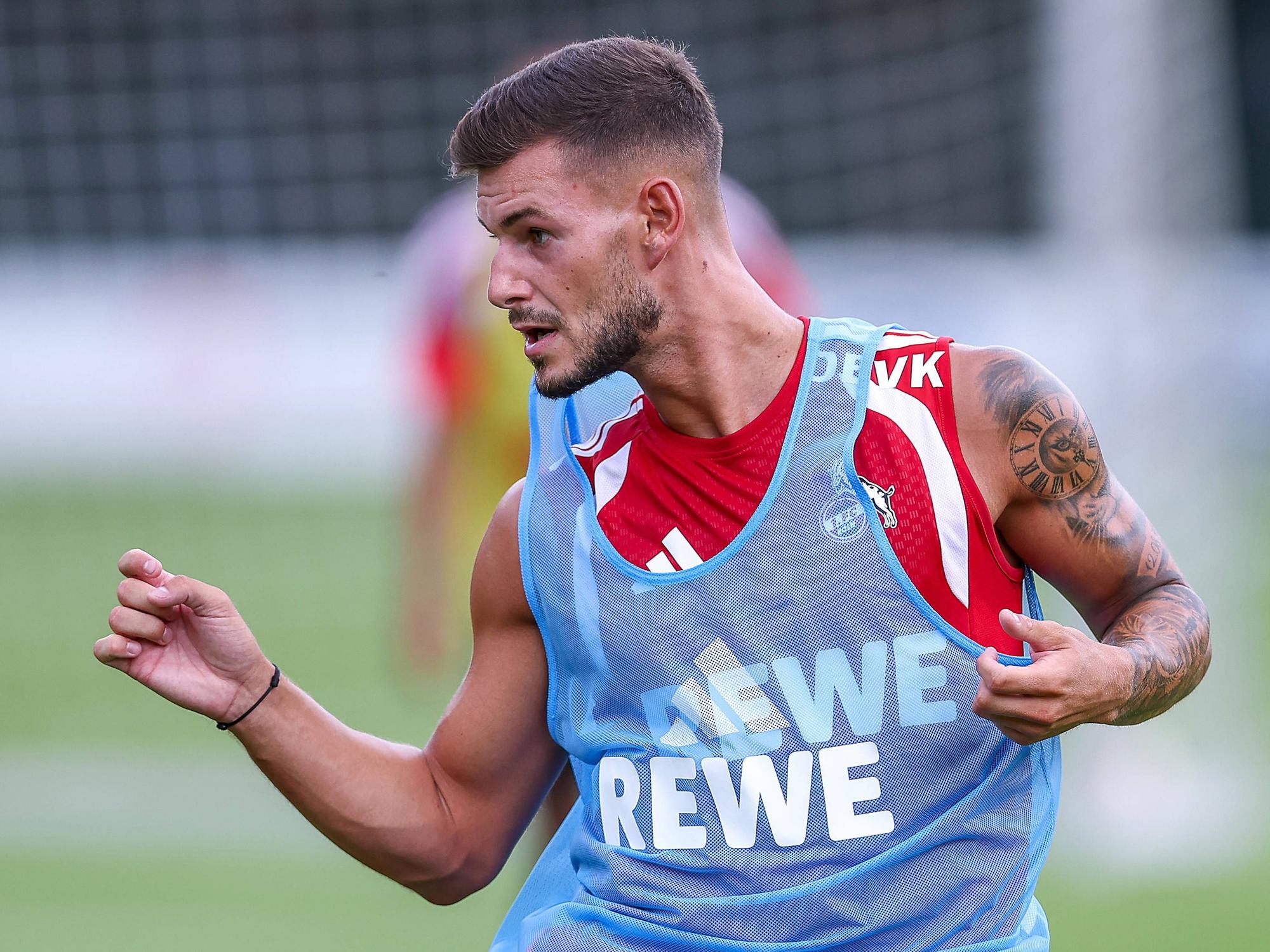 Tom Krauß im FC.-Training