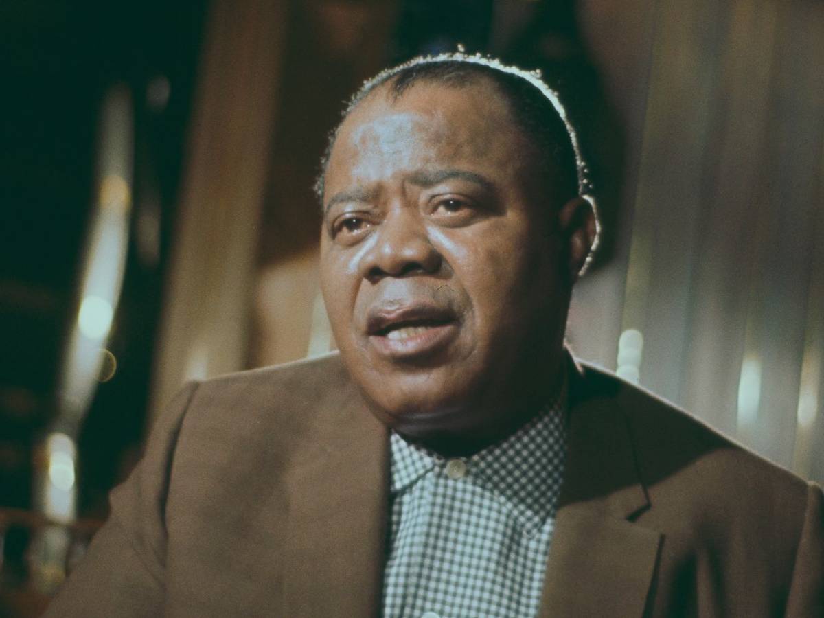 Louis Armstrong wurde vor 125 Jahren, am 4. August 1901, geboren. (Bild: Getty Images/Keystone)