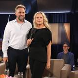 Steven Gätjen & Barbara Schöneberger in Talkshow