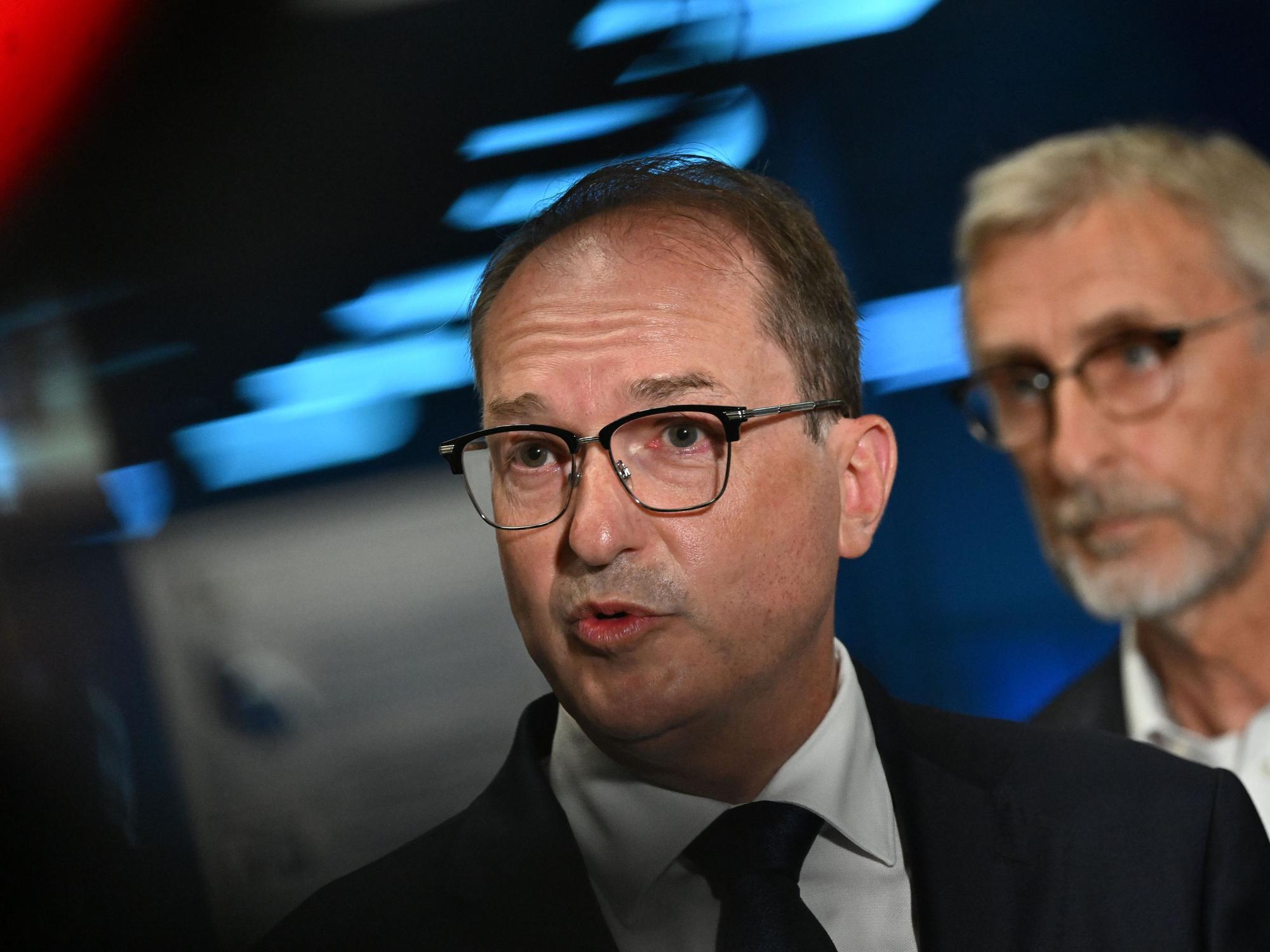 Bundesinnenminister Alexander Dobrindt äußerte sich am Mittwoch zum Drohnen-Alarm in Leipzig.