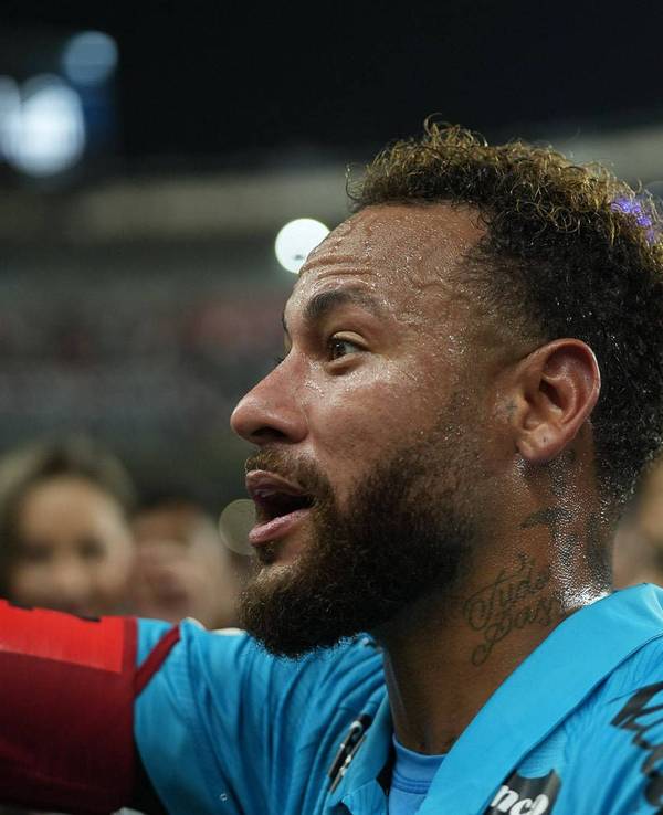 Neymar nach dem Spiel.