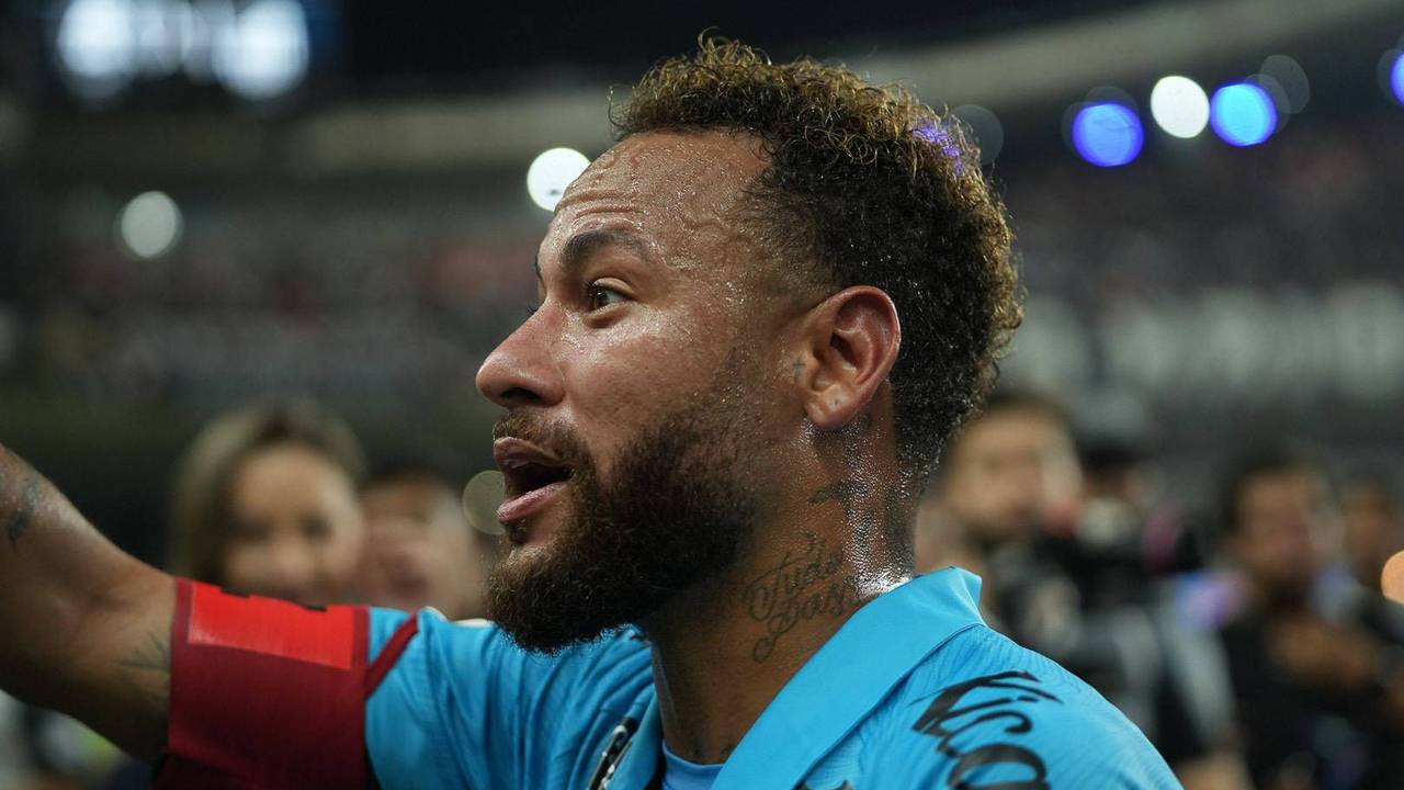 Neymar nach dem Spiel.