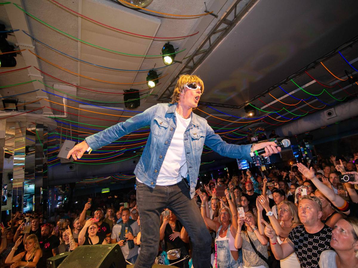 Mickie Krause im Megapark.