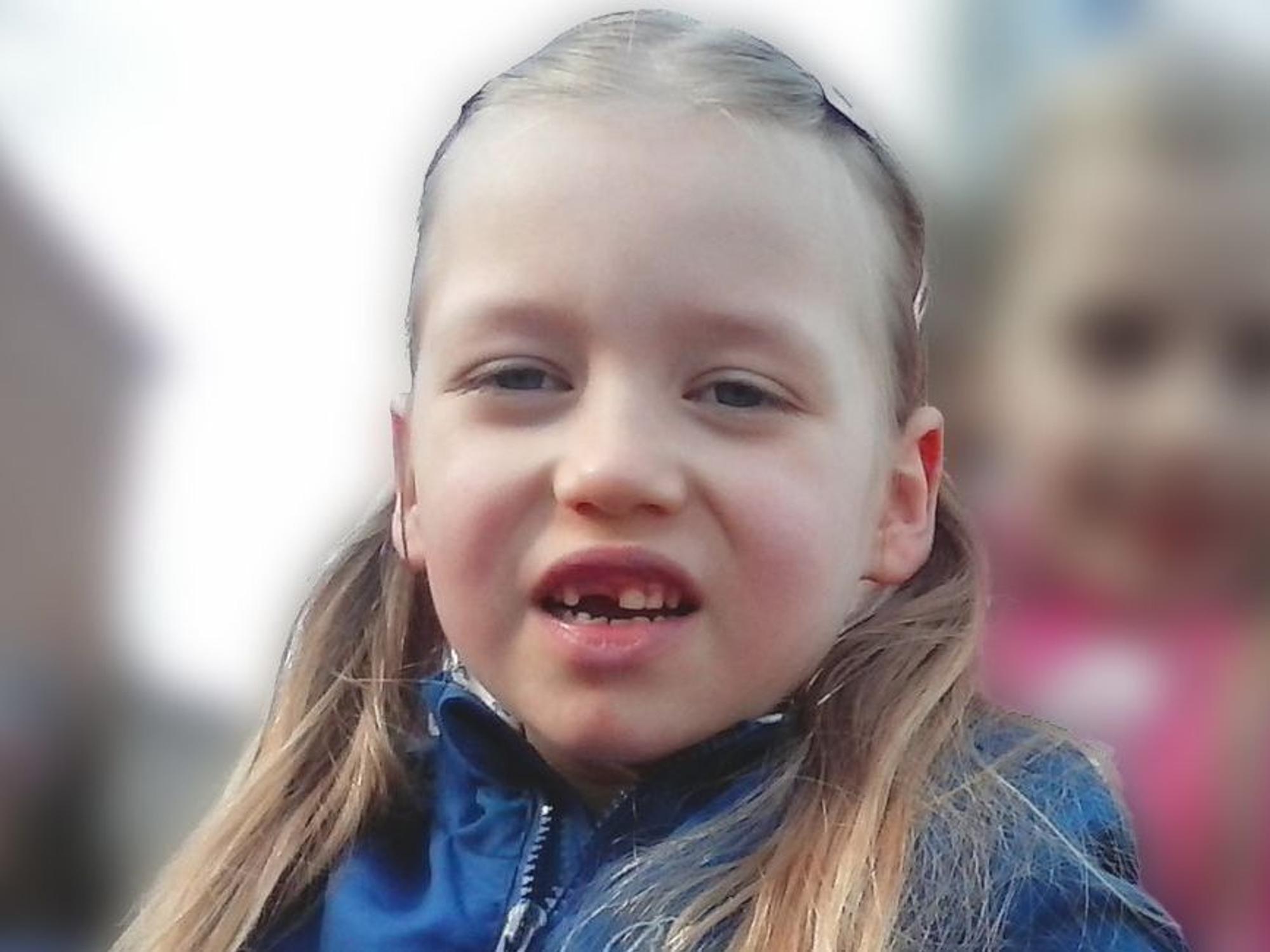 Die damals fünfjährige Inga Gehricke.