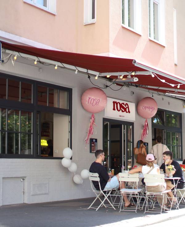 Die Bar Rosa am Brüsseler Platz.