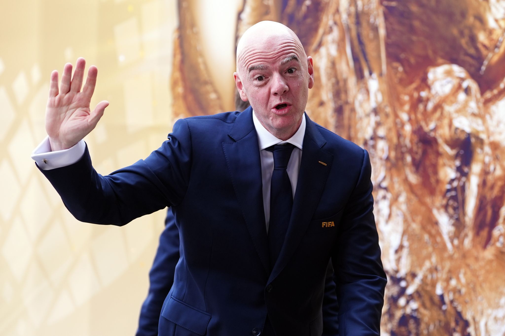 Gianni Infantino winkt ab.
