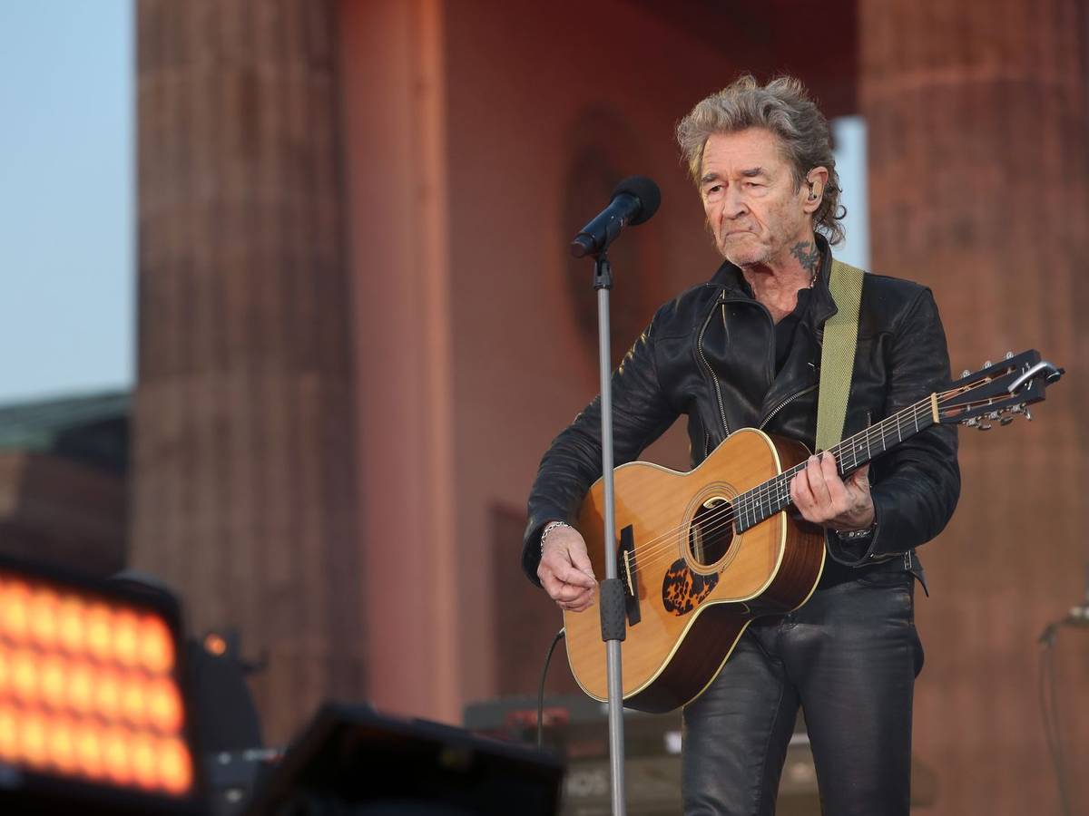 Peter Maffay setzte bei seinem Auftritt ein Zeichen gegen Hass und für Toleranz. (Bild: 2022 Getty Images/Adam Berry)