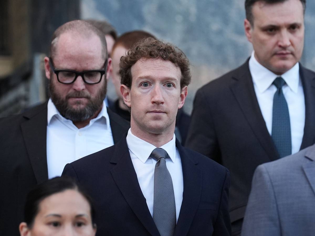 Meta-CEO Mark Zuckerberg, nachdem er in einem Prozess um das Suchtpotenzial sozialer Medien ausgesagt hat.