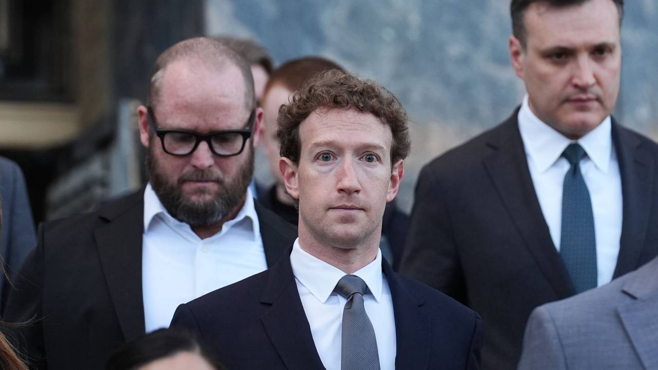 Meta-CEO Mark Zuckerberg, nachdem er in einem Prozess um das Suchtpotenzial sozialer Medien ausgesagt hat.