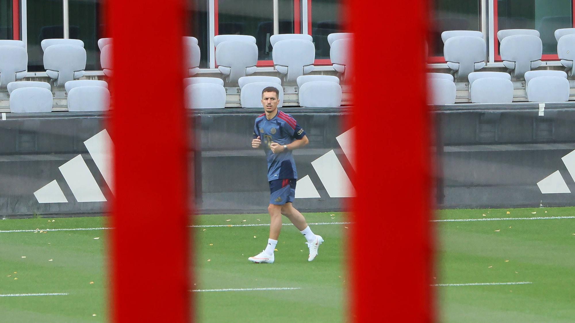 Bryan Zaragoza beim Training.