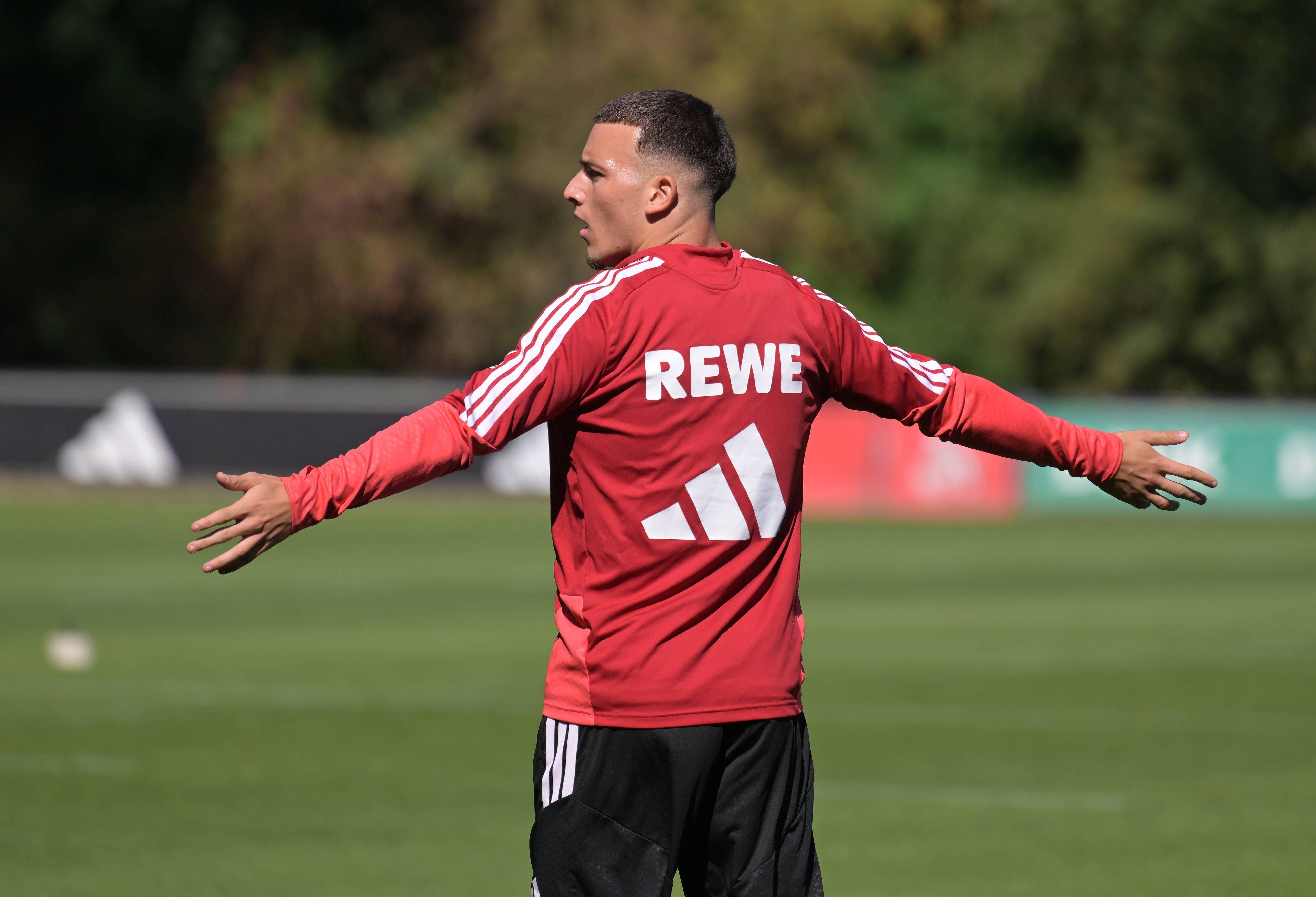 Said El Mala beim Training des 1. FC Köln.