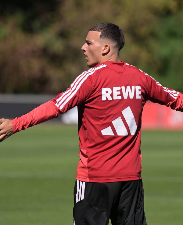 Said El Mala beim Training des 1. FC Köln.